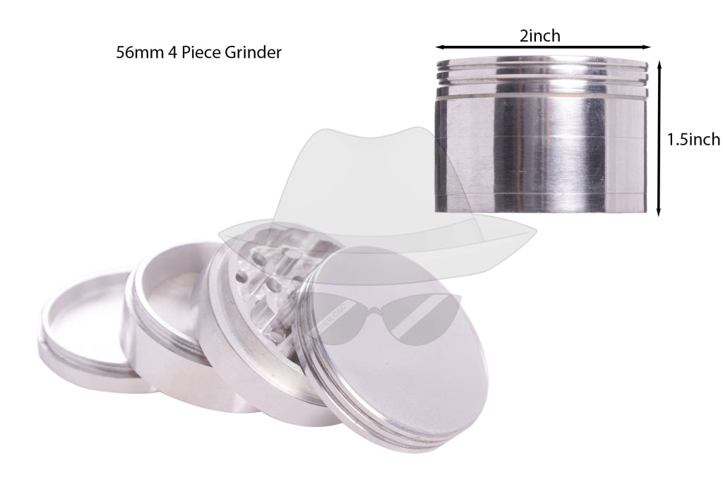 56Mm 4Piece Magnetic Grinder