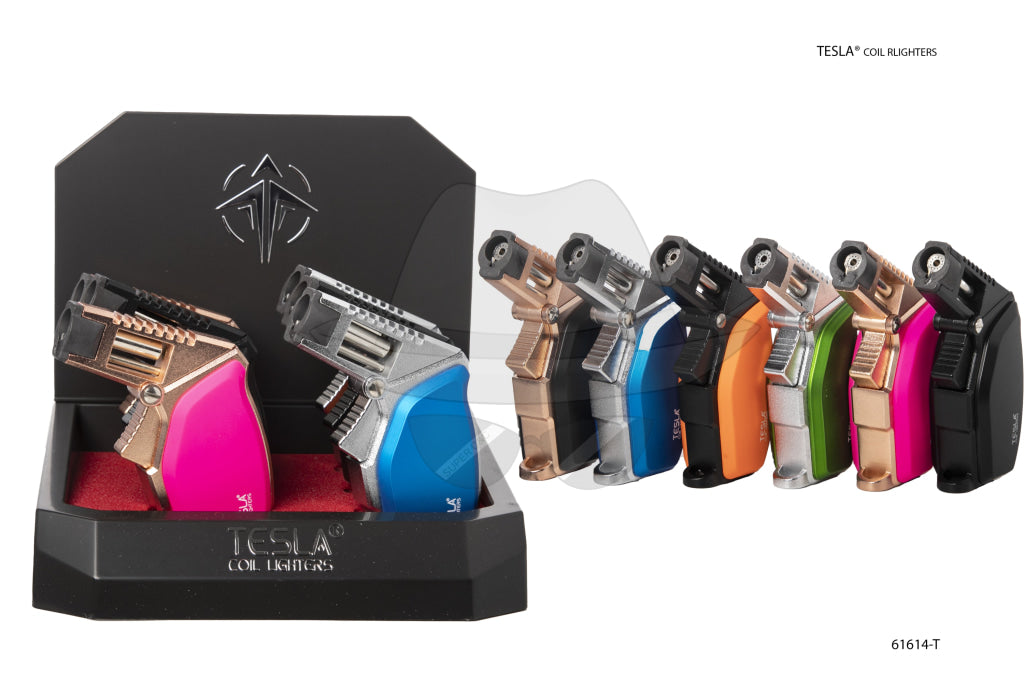 61614-T Tesla® Coil Lighters Display Of 6Ct Lighter