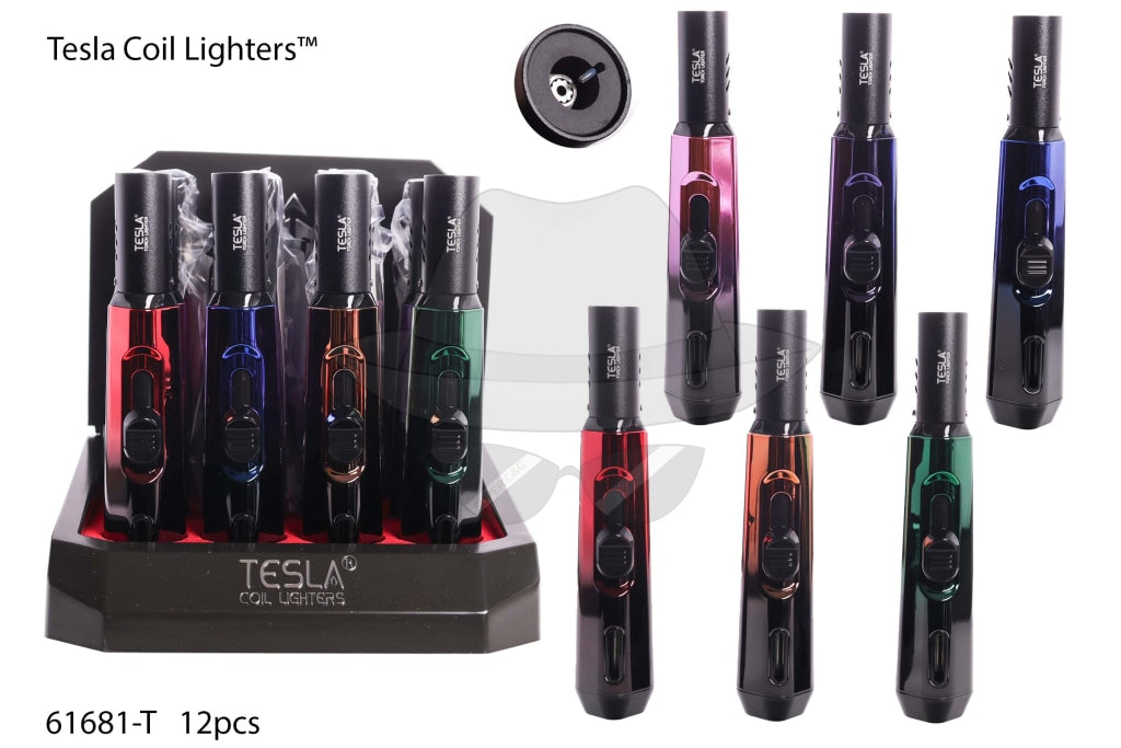 61681-T Tesla Coil Lighter 12Ct