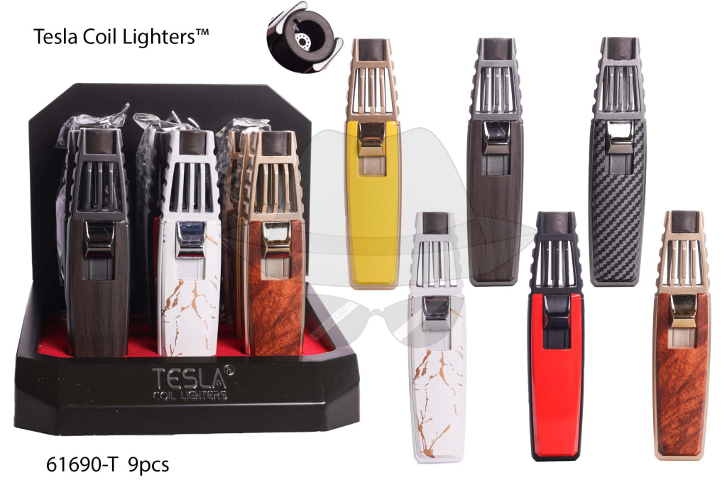 61690-T Tesla Coil Lighters 9Ct Lighter