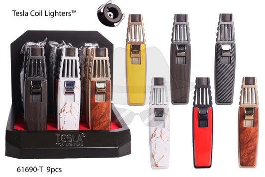 61690-T Tesla Coil Lighters 9Ct Lighter