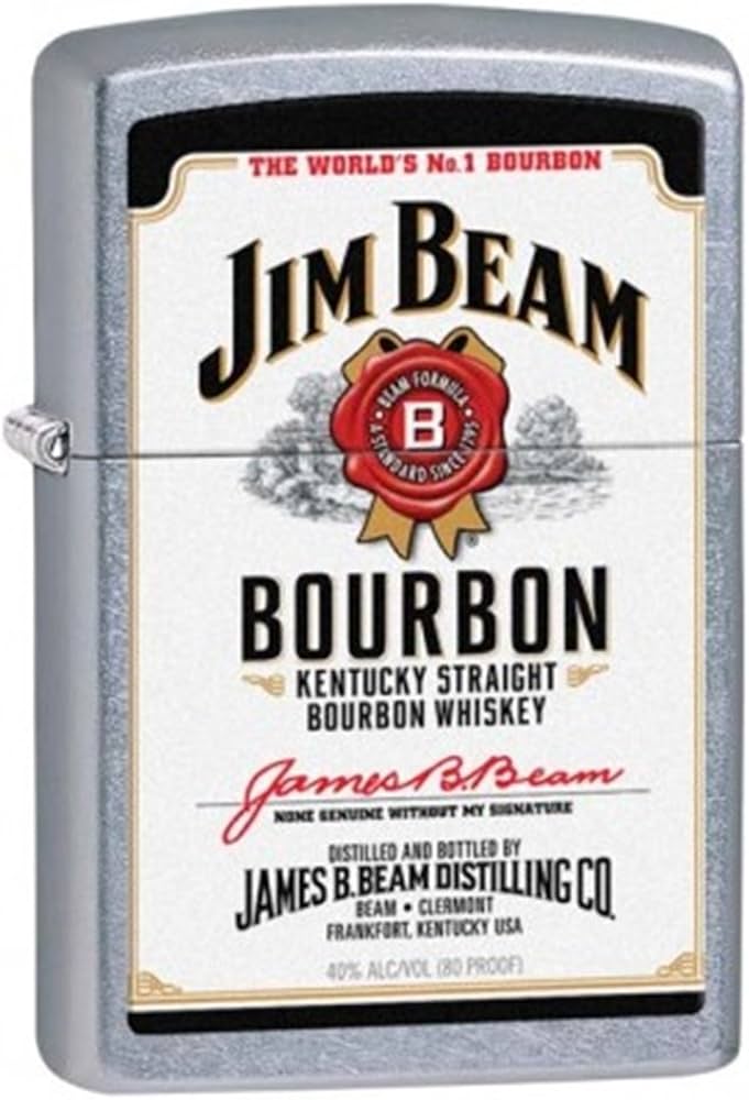 #046 ZIPPO OIL LIGHTER: JIM BEAM