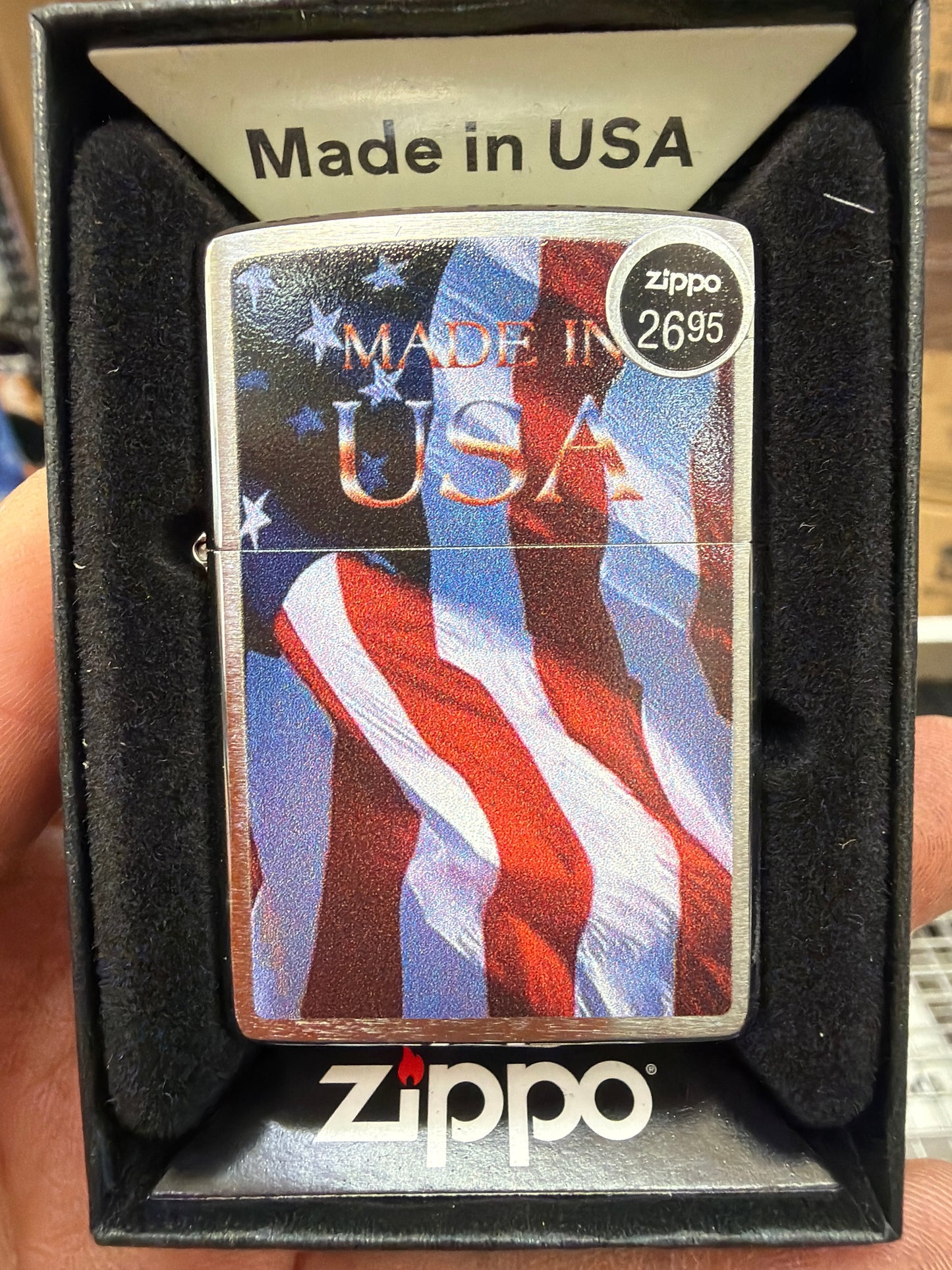 #089 ZIPPO OIL LIGHTER: Made in USA