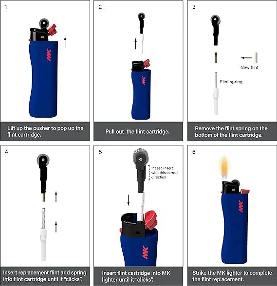 MK Lighter Grip-Pro Series - 50ct