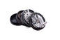 80205Sl Sharp Lite 2.5 4-Part Metal Grinder With Clear Top And Handle Black