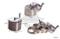 80425Ss 4Piece Hand Crank Grinder