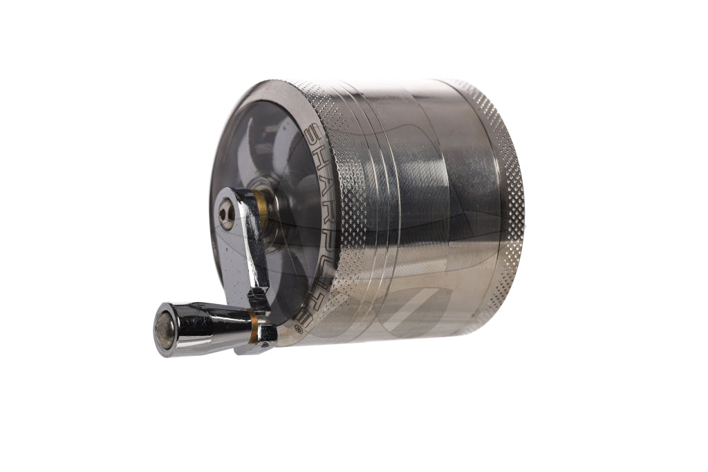 80426Sl Sharp Lite 2 4-Part Aluminum Grinder W/ Handle Silver Grinder