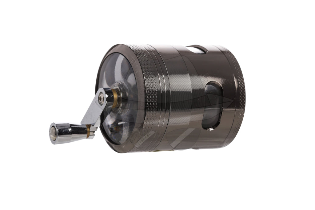 80503Sl Sharp Lite 2.2 4 Parts Aluminum Grinder W/handle Gun Metal Grinder