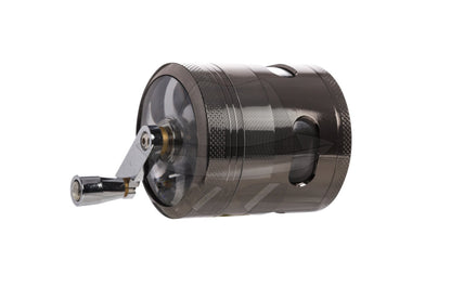 80503Sl Sharp Lite 2.2 4 Parts Aluminum Grinder W/handle Gun Metal Grinder