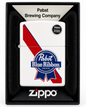 #026 Zippo Lighter: Pabst Blue Ribbon