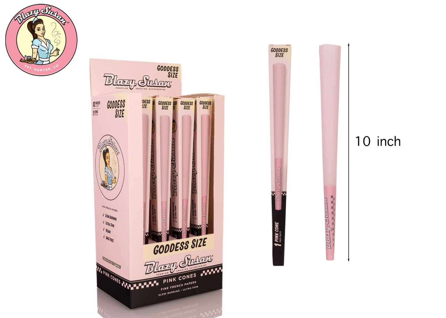 Blazy Susan Goddess Size Cone