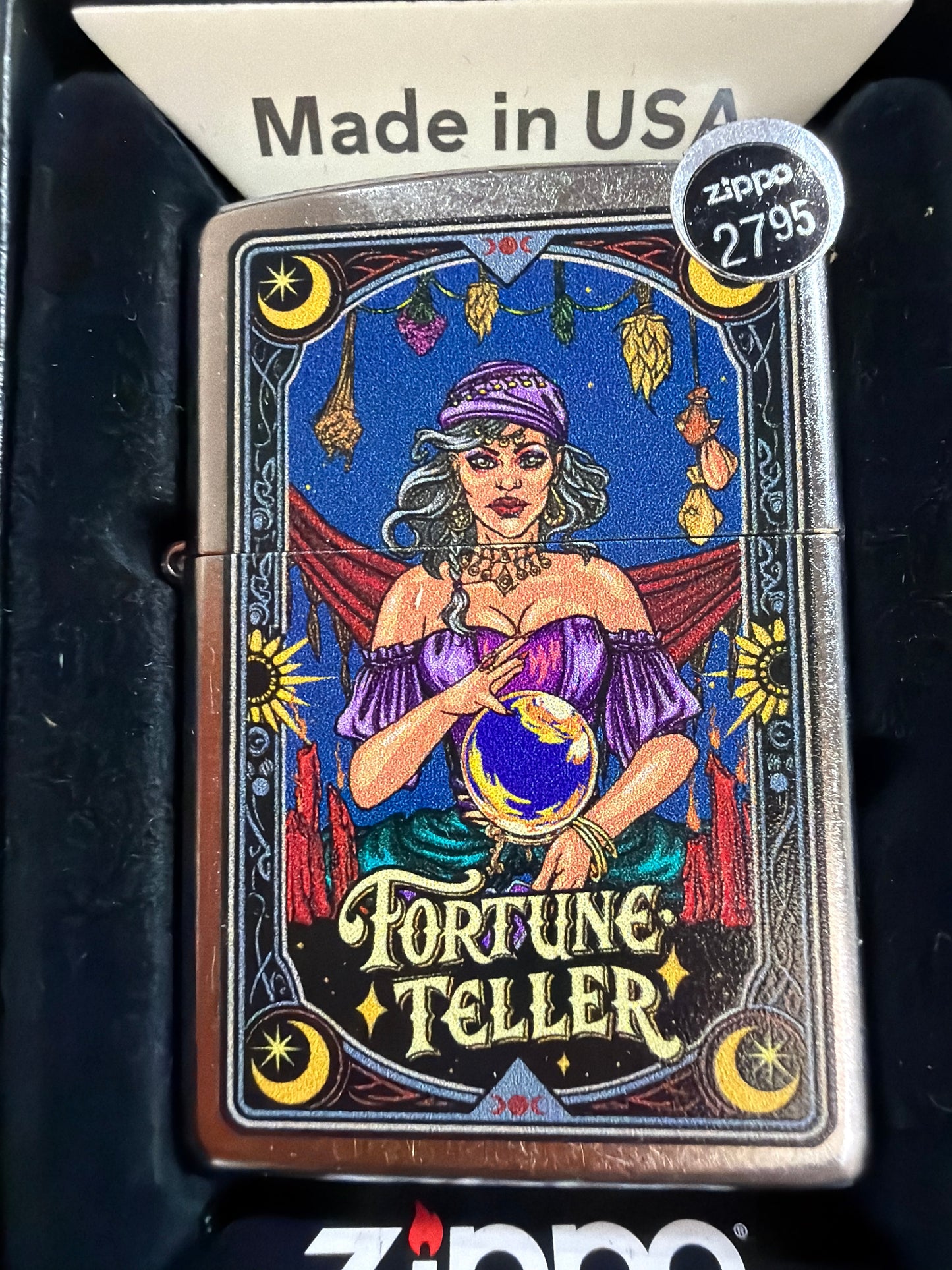 #126 Zippo Lighter: Fortune Teller