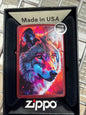 #164 ZIPPO OIL LIGHTER: Wolf