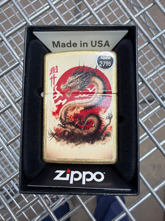 #122 Zippo Lighter: Chinese Dragon