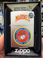 #085 Zippo Oil Lighter: Marine