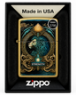 #190 ZIPPO Oil Lighter: Strength Tarot Card