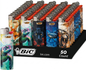Bic Lighter Display of 50ct, Special Edition