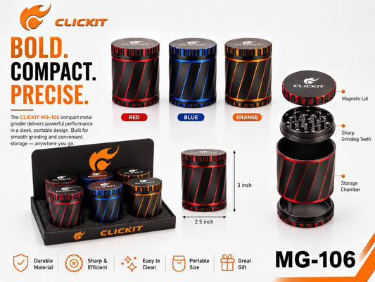 MG106 4part Grinder -6ct