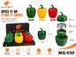 MG030 4part Grinder -6ct