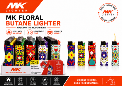 MK Lighter Grip-Pro Series - 50ct