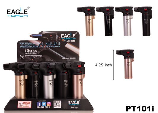 PT101i EAGLE Single Flame Torch Lighter 15pcs
