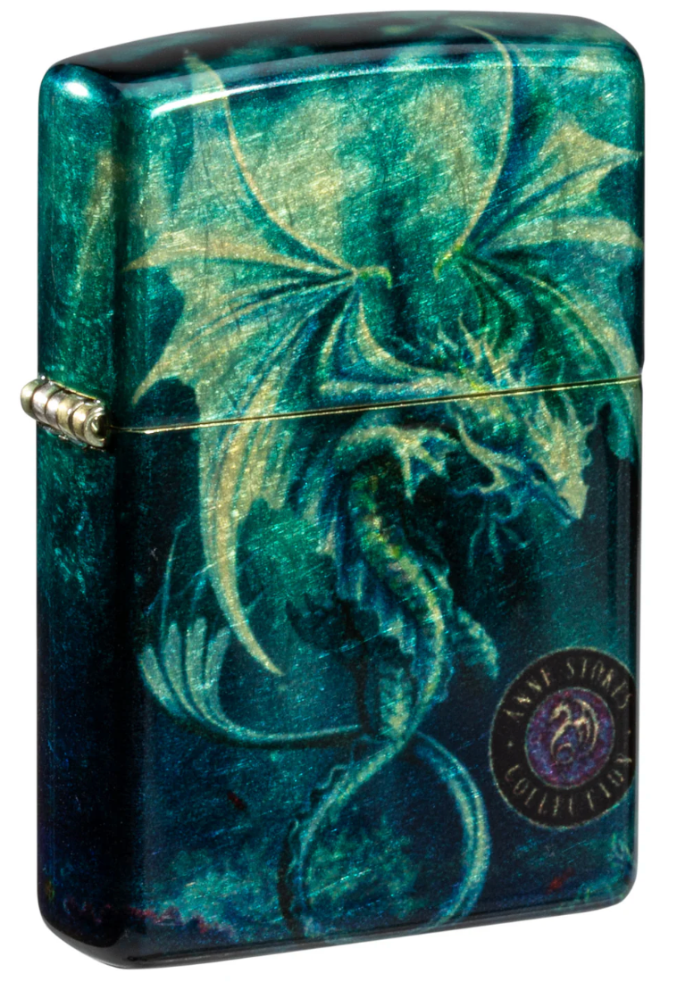 #123 Zippo Lighter: ANNE STOKES COLLECTION