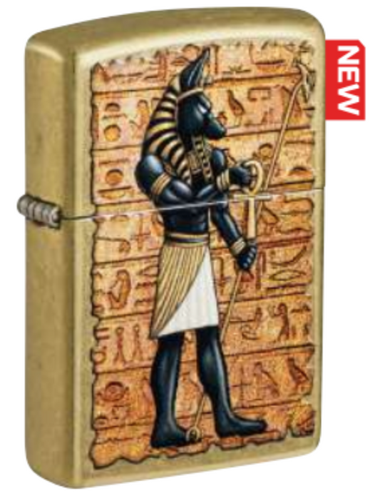#154 ZIPPO OIL LIGHTER: MASKED EGYPTIAN