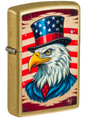 #105 Zippo Lighter: Patriot Eagle
