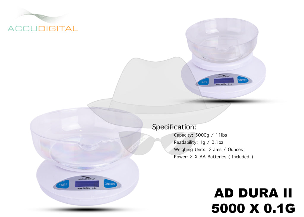 ACCUDIGITAL AD DURA II 5000g Scale