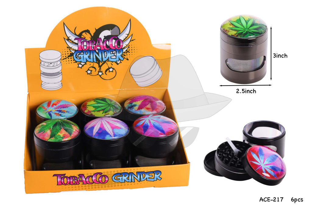 Ace-217 4Part Grinder-6Ct Grinder