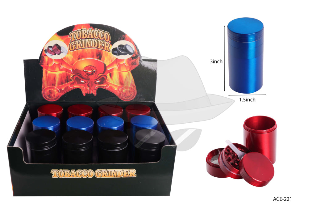 Ace-221 4Part Grinder-12Ct Grinder
