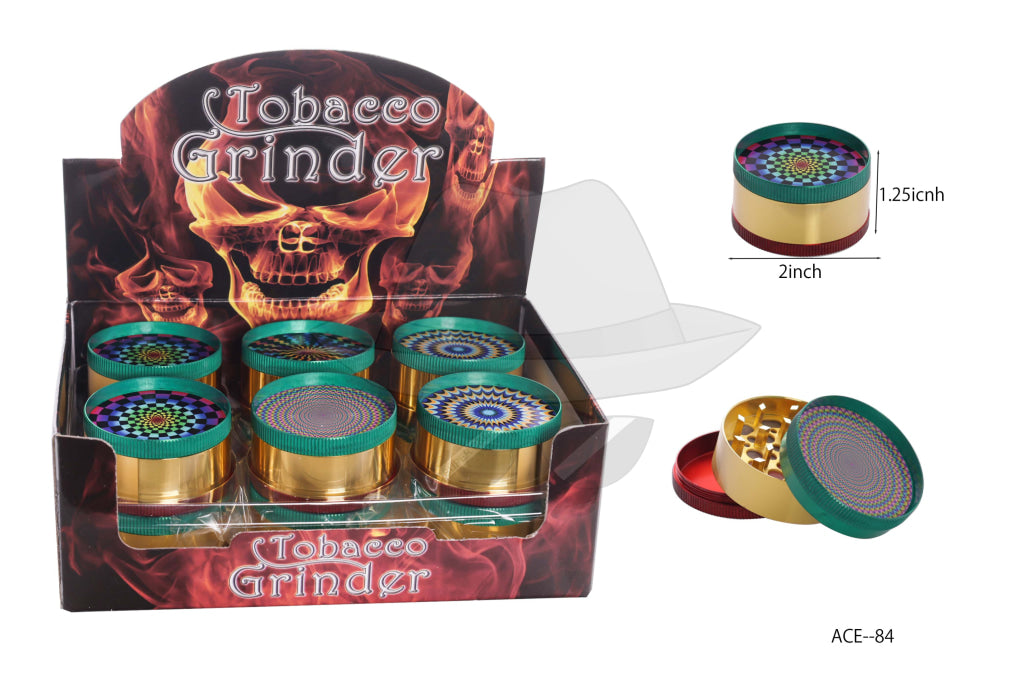 Ace - 84 3Part Grinder - 12Ct Grinder