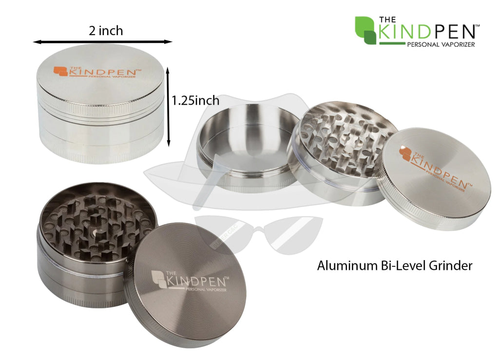 Aluminum Bi-Level Grinder