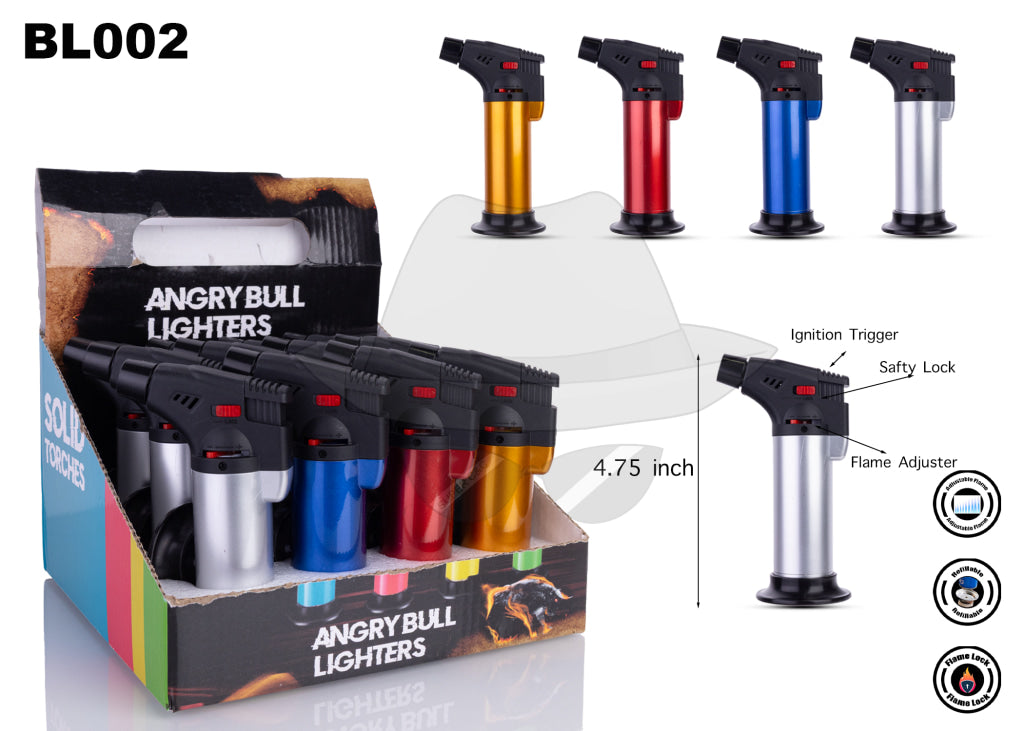 ANGRY BULL BL002 Torch Lighter 12CT Lighter