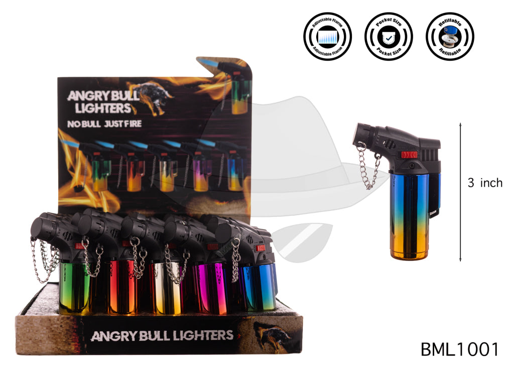 ANGRY BULL BML1001 Torch Lighter 20CT Lighter
