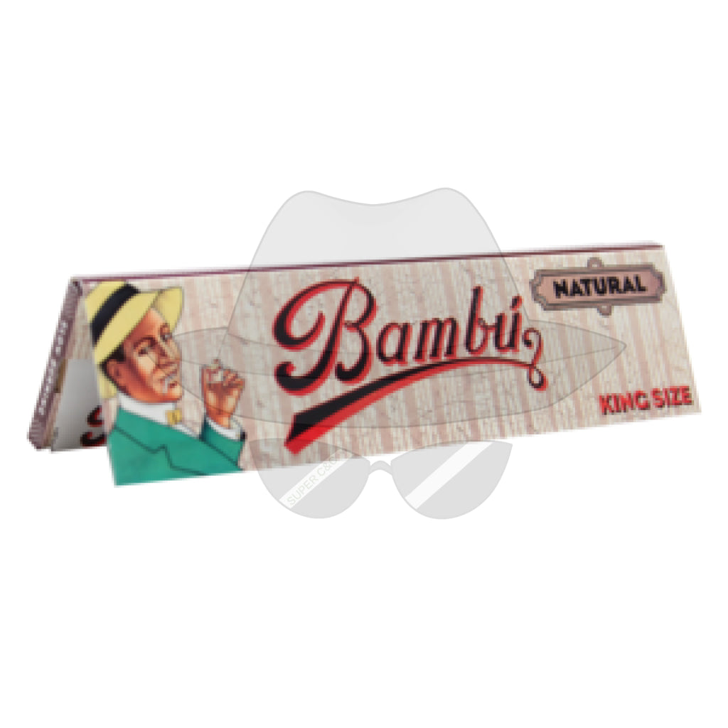 Bambú Natural King Size (50 Pack) Rolling Papers