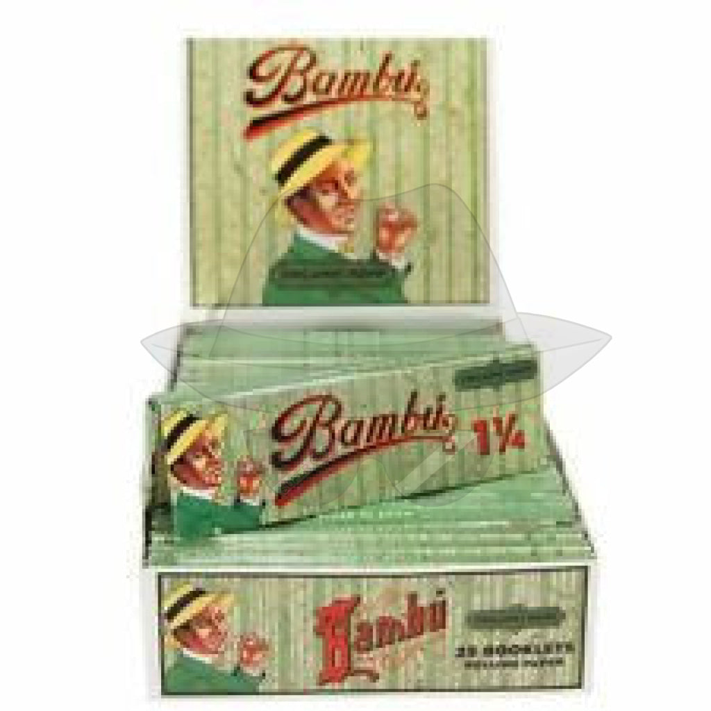 Bambu Organic 11/4 Rolling Paper-25Pk Papers