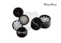 Blazy Susan 4 Part Grinder Black