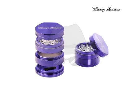 Blazy Susan 4 Part Grinder Purple