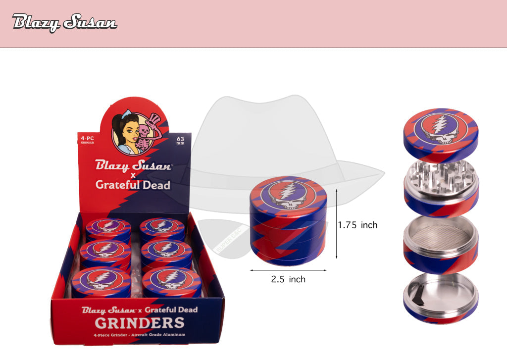 Blazy Susan 4 Parts Grinder Stealie