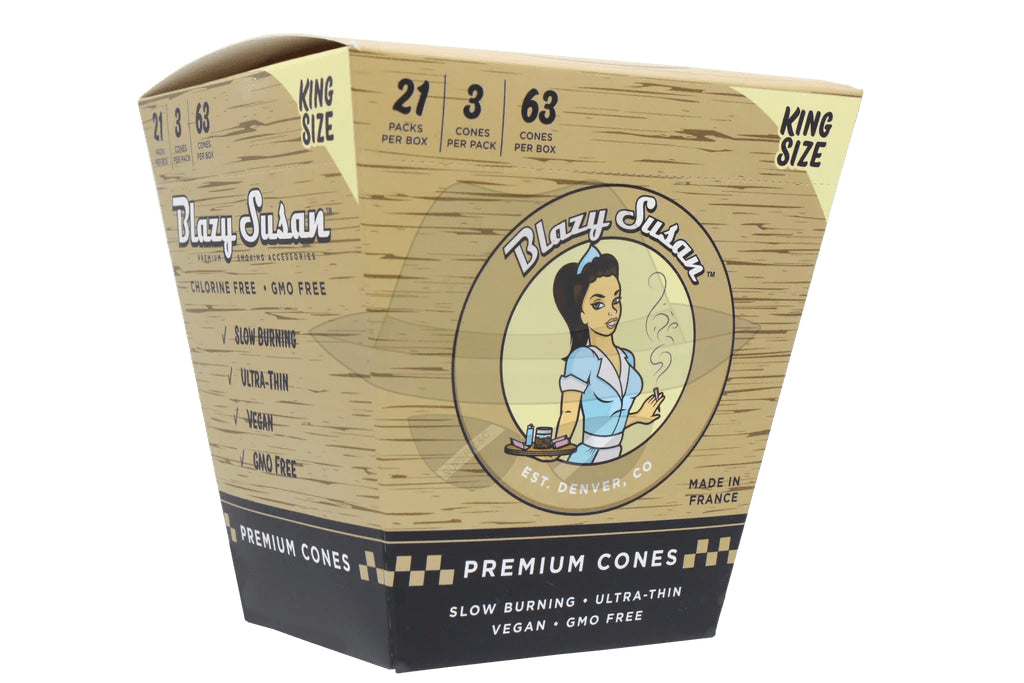 Blazy Susan Cones-Full Box King Unbleached
