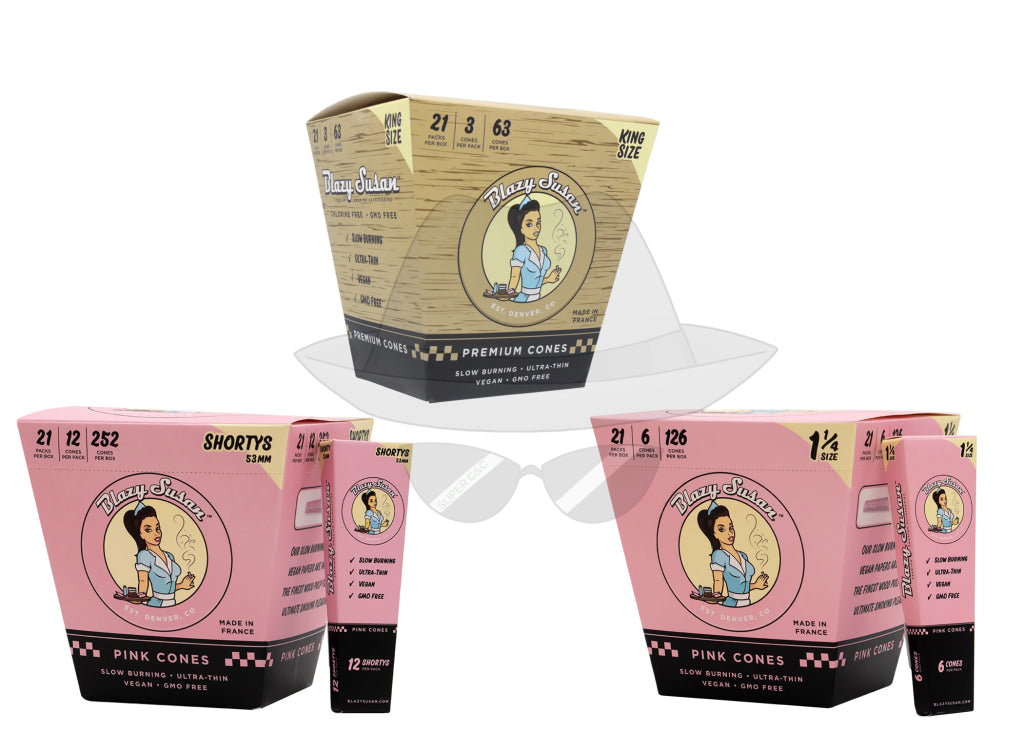 Blazy Susan Cones-Full Box