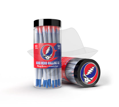 Blazy Susan Dead Head Cones -50Ct 98Mm Rolling Papers