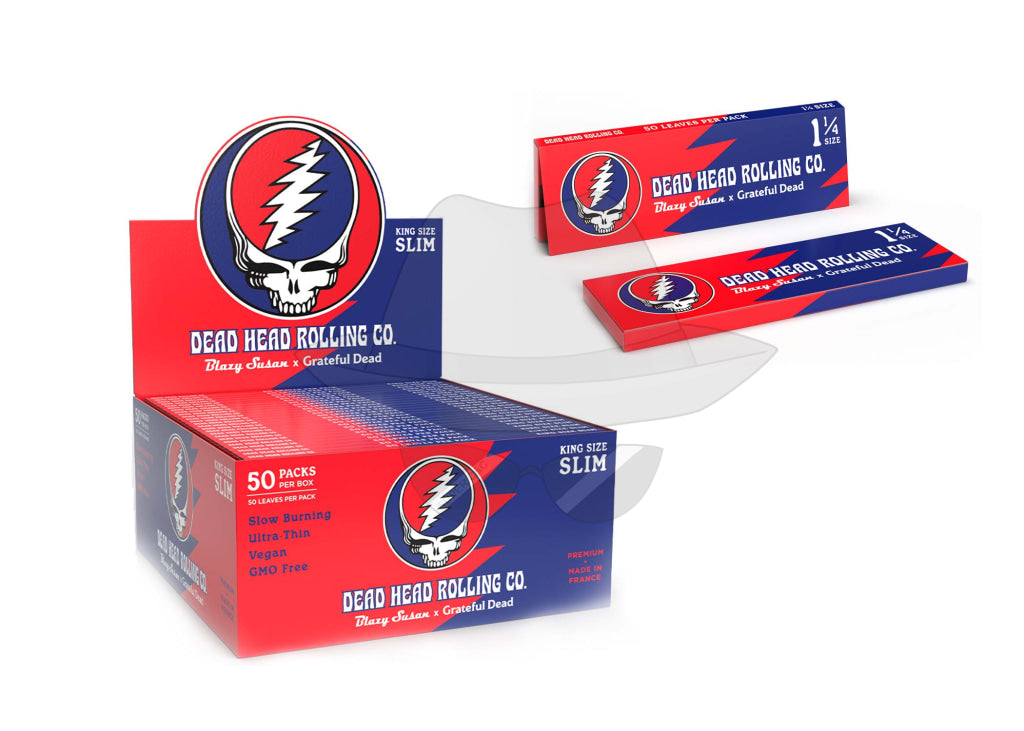 Blazy Susan Dead Head Rolling Papers King Size 50Packs