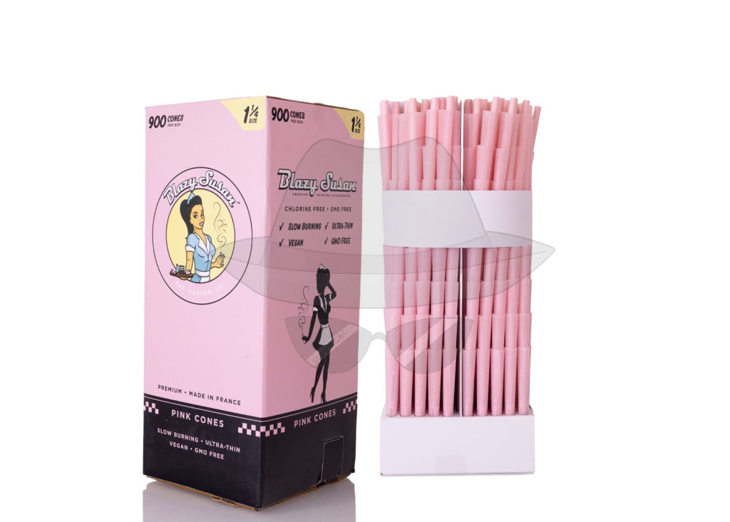 BLAZY SUSAN PRE-ROLLED CONE 1.25 - 900CT - Rolling Papers