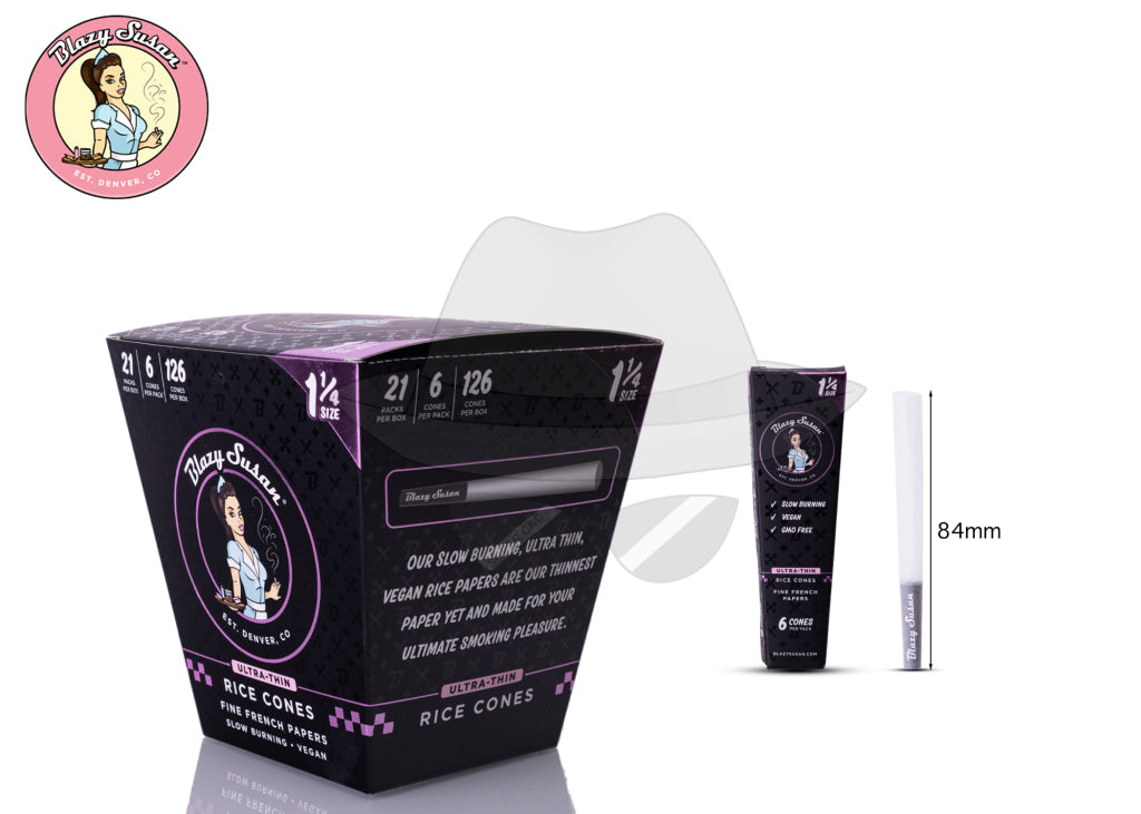 Blazy Susan Ultra Thin Cones 11/4 Rolling Papers