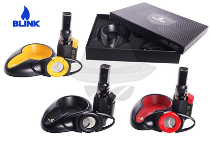 Blink Combo Ashtray Set Lighter