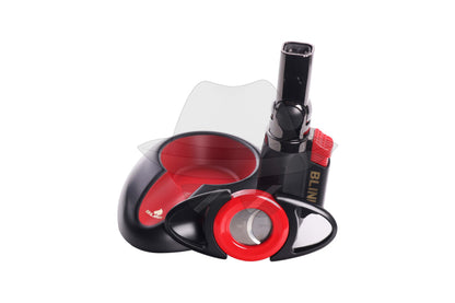 Blink Combo Ashtray Set Lighter