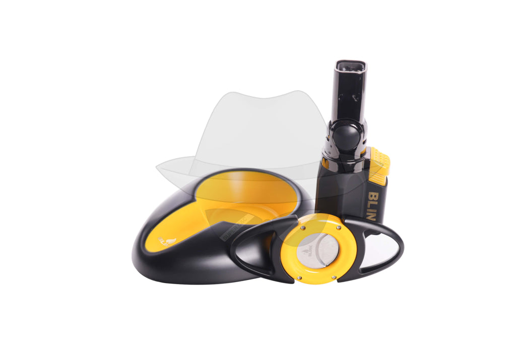 Blink Combo Ashtray Set Lighter