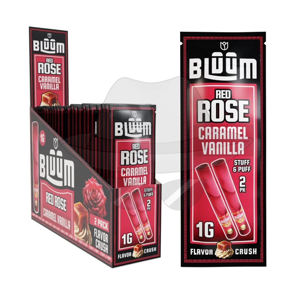 Bluum Wild Flower Wraps -10Ct Caramel Vanilla Rolling Papers